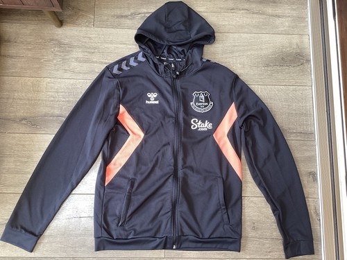 Mens hummel everton black zip - mens,