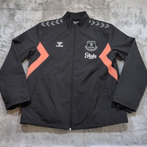 Everton hummel rain jacket - fc,