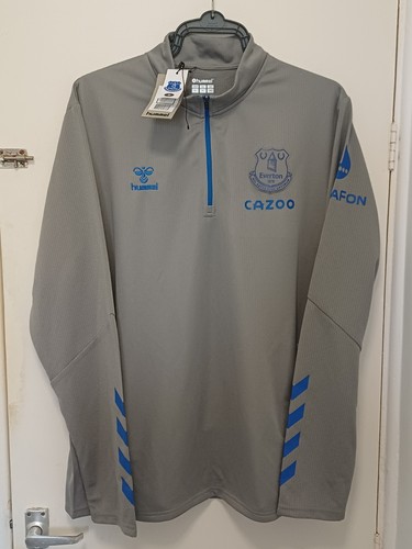 Everton hummel half zip - fc,