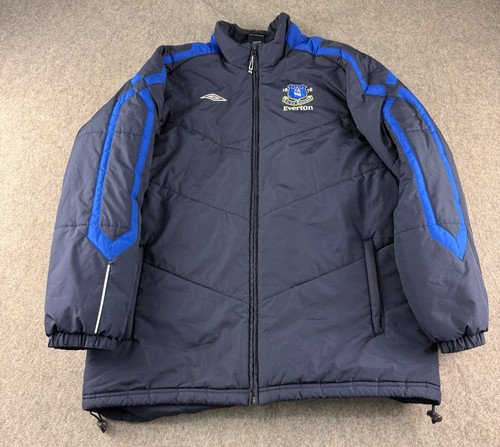 Everton football bench coat - everton,