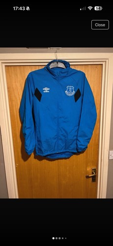 Everton hooded training shower - everton,